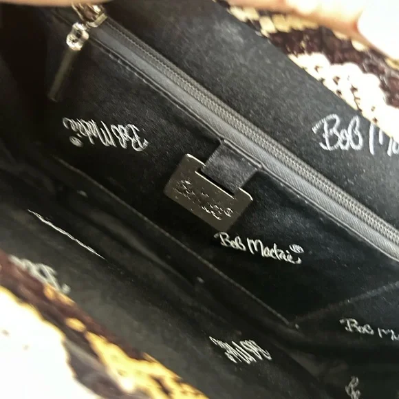 Bob Mackie dressy faux snake clutch​ - Picture 7 of 7